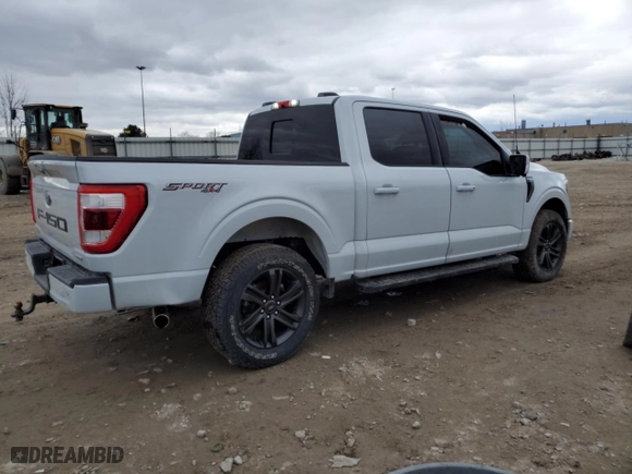 2022 Ford F-150 XL with VIN 1FTEW1EP7NKE69162, listed as a Copart auction lot 47519365 with 49,178 mi miles and Salvage Title. Bid and sale history available at carsss.com. Image 3.