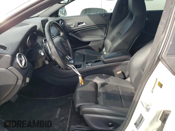 2017 Mercedes-Benz CLA 250 with VIN WDDSJ4EB0HN411183, listed as a Copart auction lot 42693994 with 53,606 mi miles and . Bid and sale history available at DreamBid. Image 7.