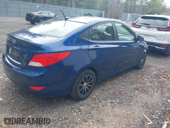 2017 Hyundai Accent SE with VIN KMHCT4AE9HU316275, listed as a IAAI auction lot 41942912 with 77,918 mi miles. Bid and sale history available at carsss.com. Image 4.