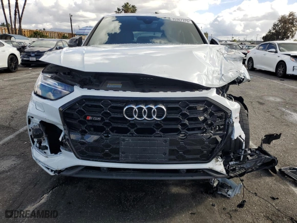 2023 Audi SQ5 Sportback Prestige with VIN WA134AFY4P2146480, listed as a Copart auction lot 45367375 with NaN miles and Salvage Title. Bid and sale history available at carsss.com. Image 5.