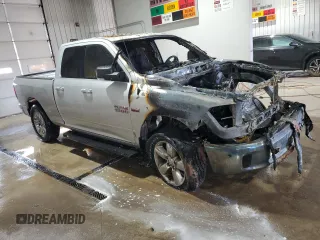 2018 Ram 1500 Big Horn with VIN 1C6RR7GT7JS233781, listed as a Copart auction lot 44388205 with Not provided miles and Salvage title. Bid and sale history available at DreamBid. Image 4.