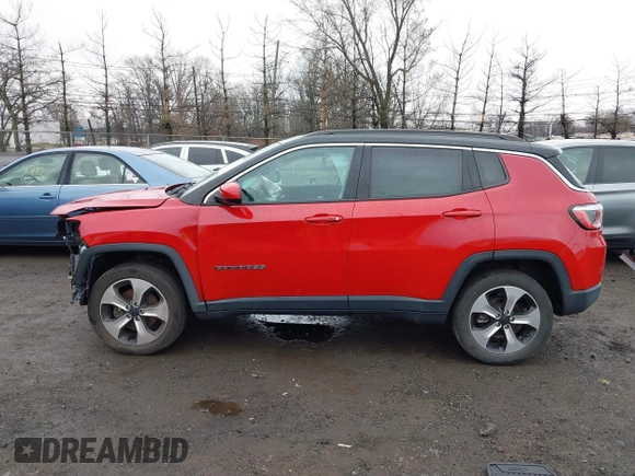 2019 Jeep Compass Latitude with VIN 3C4NJDBB7KT629155, listed as a IAAI auction lot 41812711 with 35,369 mi miles and . Bid and sale history available at DreamBid. Image 15.