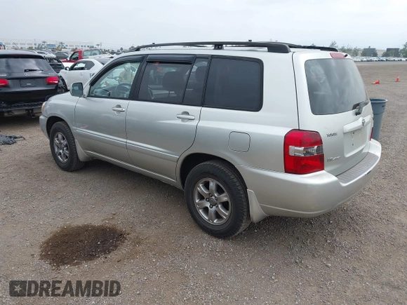 2005 Toyota Highlander z VIN JTEEP21A050123515, wystawiony jako IAAI lot #42262337 z przebiegiem 215 443 mil mil oraz . Historia ofert i sprzedaży dostępna na DreamBid. Obrazek 3.