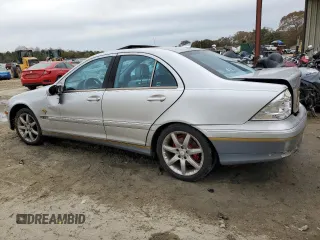 2004 Mercedes-Benz C 230 Kompressor with VIN WDBRF40J14A548030, listed as a Copart auction lot 80555724 with Not Provided miles and Salvage Title. Bid and sale history available at DreamBid. Image 2.
