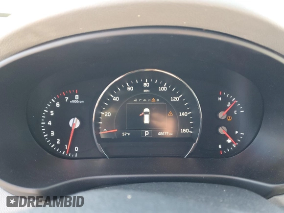 2018 Kia Sorento SX with VIN 5XYPKDA58JG400846, listed as a Copart auction lot 46552055 with 48,677 mi miles and Salvage Title. Bid and sale history available at DreamBid. Image 9.