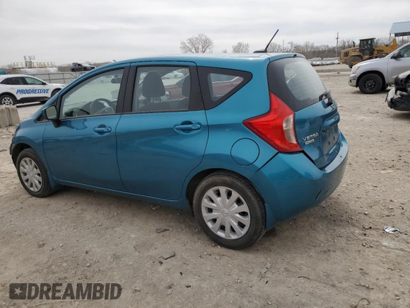 2015 Nissan Note SV with VIN 3N1CE2CP5FL397948, listed as a Copart auction lot 50078875 with 70,198 mi miles and Salvage Title. Bid and sale history available at DreamBid. Image 2.