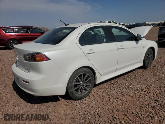 2016 Mitsubishi Lancer SE with VIN JA32V2FW7GU008504, listed as a Copart auction lot 64883884 with 42,183 mi miles and Salvage Title. Bid and sale history available at carsss.com. Image 3.
