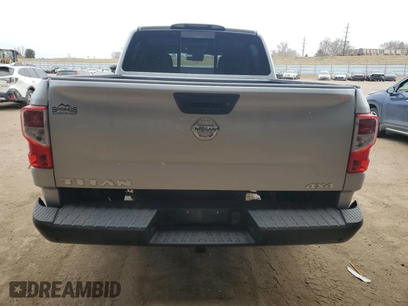 2020 Nissan Titan S with VIN 1N6AA1EC5LN510116, listed as a Copart auction lot 49170515 with 55,362 mi miles and Salvage title. Bid and sale history available at DreamBid. Image 6.