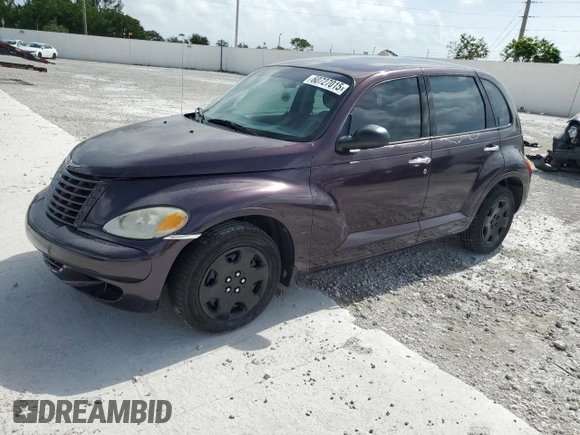 2005 Chrysler PT Cruiser with VIN 3C4FY48B65T509178, listed as a Copart auction lot 60727015 with 35,116 mi miles and Clean title. Bid and sale history available at DreamBid. Image 1.