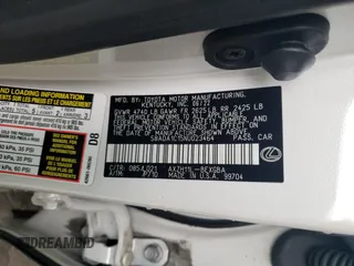 2022 Lexus ES 300h z VIN 58ADA1C15NU023464, wystawiony jako Copart lot #49334875 z przebiegiem 68 480 mil mil oraz Szkoda całkowita • Salvage title. Historia ofert i sprzedaży dostępna na DreamBid. Obrazek 13.