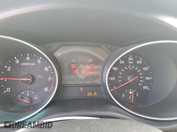 2015 Kia Sedona LX with VIN KNDMB5C1XF6021148, listed as a Copart auction lot 54574715 with 196,086 mi miles and Salvage Title. Bid and sale history available at DreamBid. Image 9.