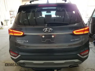 2020 Hyundai Santa Fe SEL with VIN 5NMS3CAA9LH293202, listed as a Copart auction lot 72715452 with 33,881 mi miles. Bid and sale history available at carsss.com. Image 6.