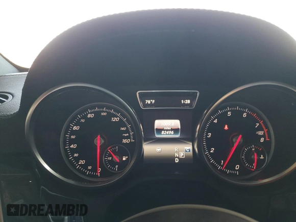 2017 Mercedes-Benz GLS 450 with VIN 4JGDF6EE8HA857966, listed as a Copart auction lot 48589635 with 82,496 mi miles and Salvage Title. Bid and sale history available at DreamBid. Image 9.