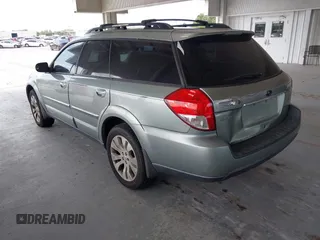 2009 Subaru Outback Ltd with VIN 4S4BP66C797316617, listed as a IAAI auction lot 42116772 with 168,117 mi miles. Bid and sale history available at carsss.com. Image 3.