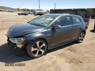 2015 Volkswagen Golf GTI S with VIN 3VWYT7AU0FM054714, listed as a Copart auction lot 53846415 with 90,653 mi miles and Salvage Title. Bid and sale history available at carsss.com. Image 1.