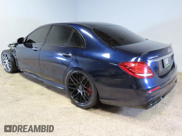 2020 Mercedes-Benz E-Class AMG E 63 S with VIN WDDZF8KB2LA742892, listed as a Copart auction lot 41627755 with 81,262 mi miles and Salvage Title. Bid and sale history available at carsss.com. Image 3.