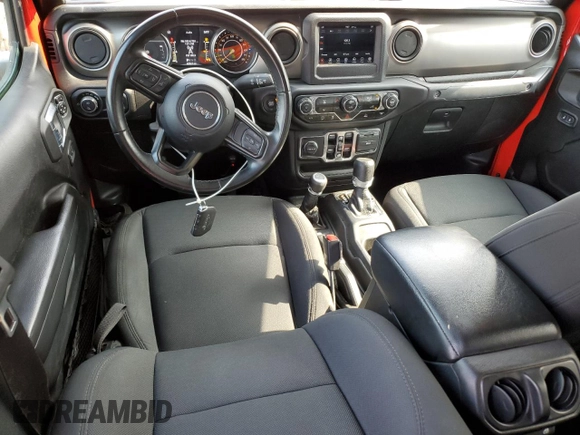 2021 Jeep Gladiator Sport S z VIN 1C6JJTAG3ML550206, wystawiony jako Copart lot #45973855 z przebiegiem 60 867 mil mil oraz Szkoda całkowita • Salvage title. Historia ofert i sprzedaży dostępna na DreamBid. Obrazek 8.
