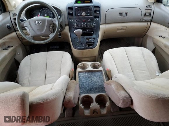 2007 Kia Sedona LX with VIN KNDMB233076160013, listed as a Copart auction lot 48625285 with 90,621 mi miles and Clean Title. Bid and sale history available at carsss.com. Image 8.