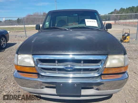 1999 Ford Ranger XL with VIN 1FTYR10C1XTA97856, listed as a IAAI auction lot 41505830 with 126,950 mi miles. Bid and sale history available at carsss.com. Image 6.