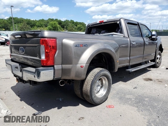 2019 Ford F-350 XL with VIN 1FT8W3DT4KED23335, listed as a Copart auction lot 53704935 with Not provided miles and Non repairable. Bid and sale history available at DreamBid. Image 4.