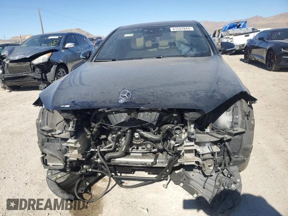2020 Mercedes-Benz S S 560 with VIN WDDUG8GB4LA513291, listed as a Copart auction lot 61522844 with 40,646 mi miles and Salvage Title. Bid and sale history available at carsss.com. Image 5.