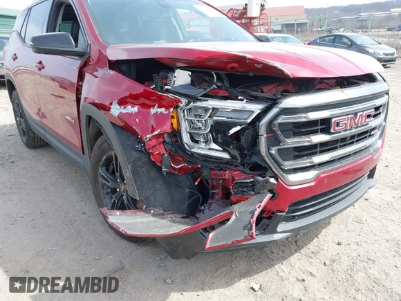 2024 GMC Terrain AT4 with VIN 3GKALYEG1RL243143, listed as a IAAI auction lot 41833979 with 32,621 mi miles and . Bid and sale history available at carsss.com. Image 6.