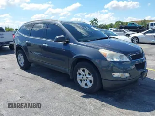 2012 Chevrolet Traverse LS with VIN 1GNKRFED0CJ323452, listed as a IAAI auction lot 39494216 with 188,897 mi miles and . Bid and sale history available at DreamBid. Image 1.