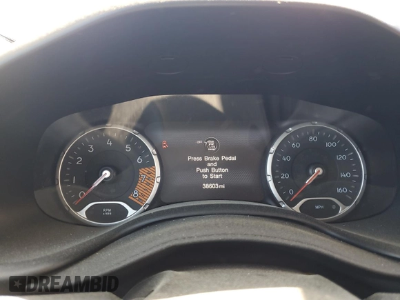 2023 Jeep Renegade Upland with VIN ZACNJDB19PPP72126, listed as a Copart auction lot 52075505 with 38,603 mi miles and Clean title. Bid and sale history available at DreamBid. Image 9.
