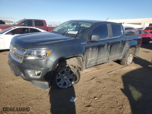2017 Chevrolet Colorado 4WD LT with VIN 1GCPTCE14H1190920, listed as a Copart auction lot 87473724 with 0 mi miles and Salvage Title. Bid and sale history available at carsss.com. Image 1.