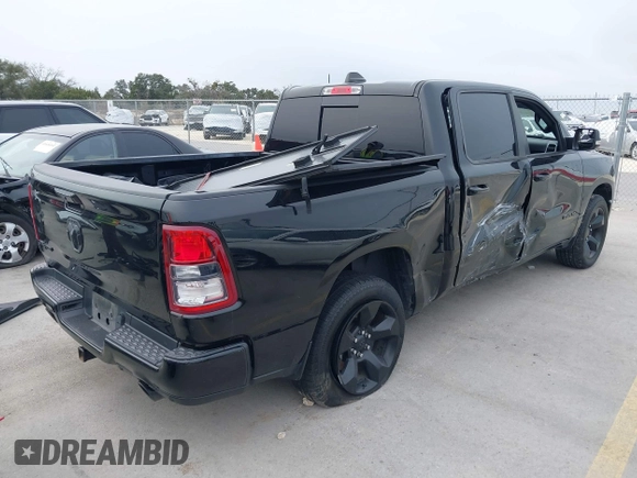 2019 Ram 1500 Big Horn z VIN 1C6RREFT1KN891182, wystawiony jako IAAI lot #41634042 z przebiegiem 128 972 mil mil oraz . Historia ofert i sprzedaży dostępna na DreamBid. Obrazek 4.