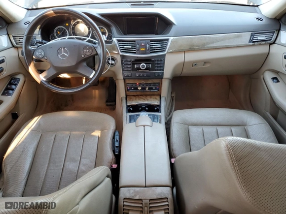 2011 Mercedes-Benz E-Class E 550 Luxury with VIN WDDHF9AB2BA264183, listed as a Copart auction lot 46336995 with 184,659 mi miles and Salvage Title. Bid and sale history available at carsss.com. Image 8.