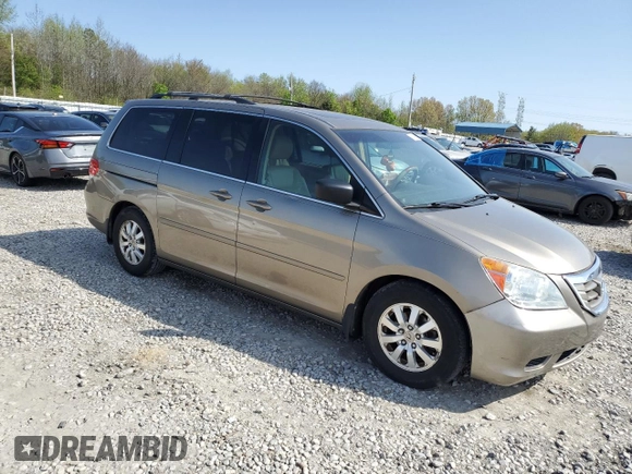 2010 Honda Odyssey EX-L with VIN 5FNRL3H6XAB055759, listed as a Copart auction lot 50829925 with 215,185 mi miles and Clean Title. Bid and sale history available at carsss.com. Image 4.