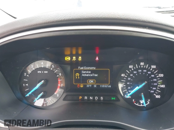 2015 Ford Fusion SE with VIN 3FA6P0H79FR196350, listed as a IAAI auction lot 41582144 with 118,167 mi miles. Bid and sale history available at carsss.com. Image 7.