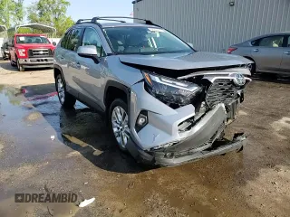 2025 Toyota RAV4 XLE Premium with VIN 2T3C1RFV2SC308112, listed as a Copart auction lot 52308415 with 11,179 mi miles and Salvage title. Bid and sale history available at DreamBid. Image 14.
