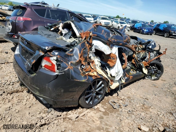 2019 Subaru WRX Premium with VIN JF1VA1C68K9812062, listed as a Copart auction lot 61026804 with 0 mi miles and Salvage Title. Bid and sale history available at carsss.com. Image 3.