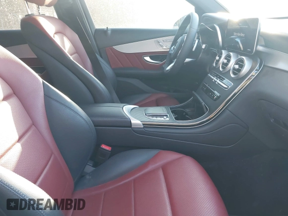 2022 Mercedes-Benz GLC with VIN W1N0G8DB9NG020664, listed as a IAAI auction lot 41816562 with 53,413 mi miles. Bid and sale history available at carsss.com. Image 5.