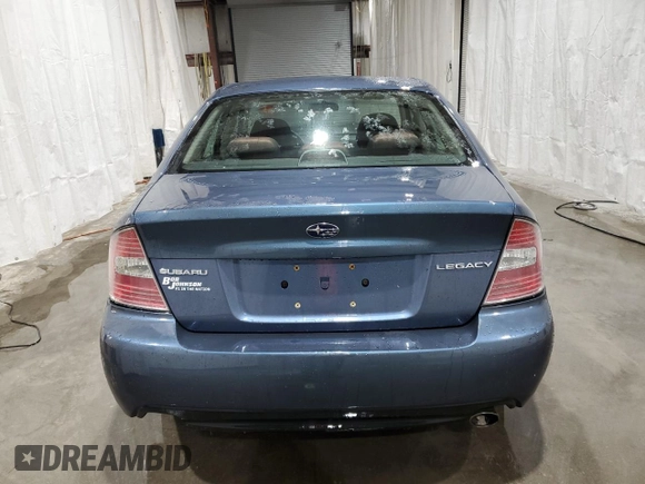 2005 Subaru Legacy z VIN 4S3BL616257228778, wystawiony jako Copart lot #56799995 z przebiegiem 157 615 mil mil oraz Szkoda całkowita • Salvage title. Historia ofert i sprzedaży dostępna na DreamBid. Obrazek 6.