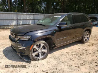 2022 Jeep Grand Cherokee with VIN 1C4RJYB61N8746843, listed as a Copart auction lot 66350034 with 8,640 mi miles and Salvage title. Bid and sale history available at DreamBid. Image 1.