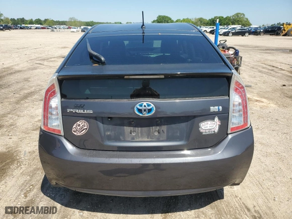 2014 Toyota Prius Four with VIN JTDKN3DU4E0381769, listed as a Copart auction lot 51325865 with 94,607 mi miles and Salvage Title. Bid and sale history available at carsss.com. Image 6.