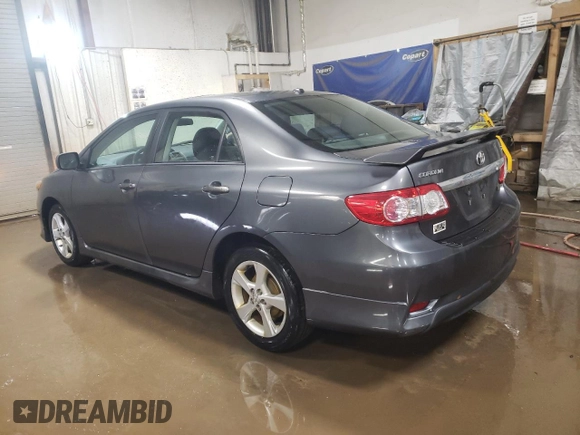 2012 Toyota Corolla L with VIN 2T1BU4EE8CC756338, listed as a Copart auction lot 46357755 with 156,496 mi miles and Salvage Title. Bid and sale history available at carsss.com. Image 2.