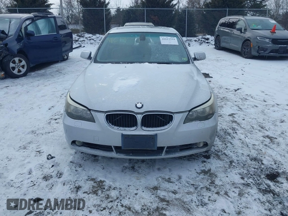 2004 BMW 5 Series 530i with VIN WBANA73524B047329, listed as a IAAI auction lot 41613554 with 240,000 mi miles and . Bid and sale history available at carsss.com. Image 11.