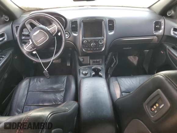 2016 Dodge Durango R/T with VIN 1C4SDJCTXGC411214, listed as a Copart auction lot 59897985 with Not provided miles and Salvage title. Bid and sale history available at DreamBid. Image 8.
