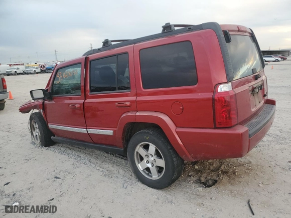 2010 Jeep Commander Sport with VIN 1J4RH4GK9AC115737, listed as a Copart auction lot 83028054 with 0 mi miles and Salvage Title. Bid and sale history available at carsss.com. Image 2.