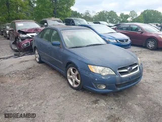 2008 Subaru Legacy (Natl) Ltd with VIN 4S3BL626887209316, listed as a IAAI auction lot 39264151 with 107,919 mi miles. Bid and sale history available at carsss.com. Image 1.