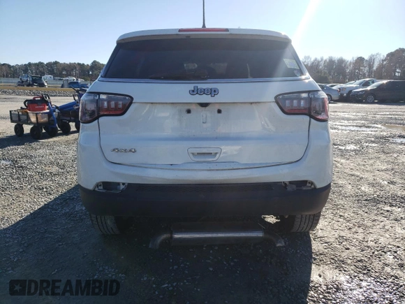 2023 Jeep Compass Sport with VIN 3C4NJDAN2PT511064, listed as a Copart auction lot 85946234 with 30,024 mi miles and Salvage title. Bid and sale history available at DreamBid. Image 6.