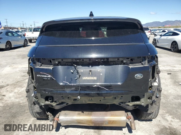 2020 Land Rover Range Rover Evoque SE with VIN SALZP2FX0LH045747, listed as a Copart auction lot 49265785 with 64,679 mi miles and Salvage Title. Bid and sale history available at carsss.com. Image 6.