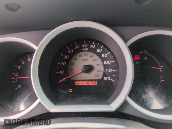 2009 Toyota Tacoma with VIN 3TMLU42N39M024000, listed as a Copart auction lot 55301375 with 210,068 mi miles and Salvage Title. Bid and sale history available at DreamBid. Image 9.
