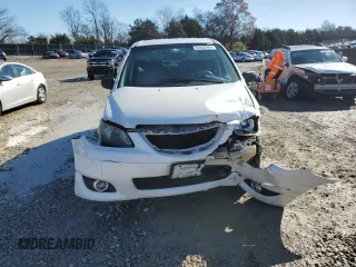 2005 Mazda MPV LX with VIN JM3LW28J050541391, listed as a Copart auction lot 84852464 with 179,878 mi miles and Clean Title. Bid and sale history available at carsss.com. Image 5.
