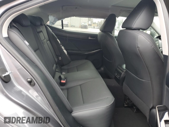 2019 Lexus IS with VIN JTHBA1D2XK5090799, listed as a Copart auction lot 48598785 with 22,079 mi miles and Salvage Title. Bid and sale history available at carsss.com. Image 10.