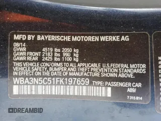 2015 BMW 4 Series 428i xDrive с VIN WBA3N5C51FK197659, выставлен на аукционе Copart как лот 45290375 с пробегом 77 068 миль миль и Списание • Salvage title. История ставок и продаж доступна на DreamBid. Изображение 12.